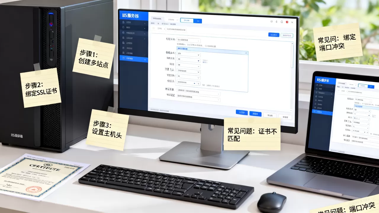 IIS服务配置多站点HTTPS步骤有哪些?,常见问题有哪些? IIS服务配置多站点HTTPS步骤有哪些?,常见问题有哪些?