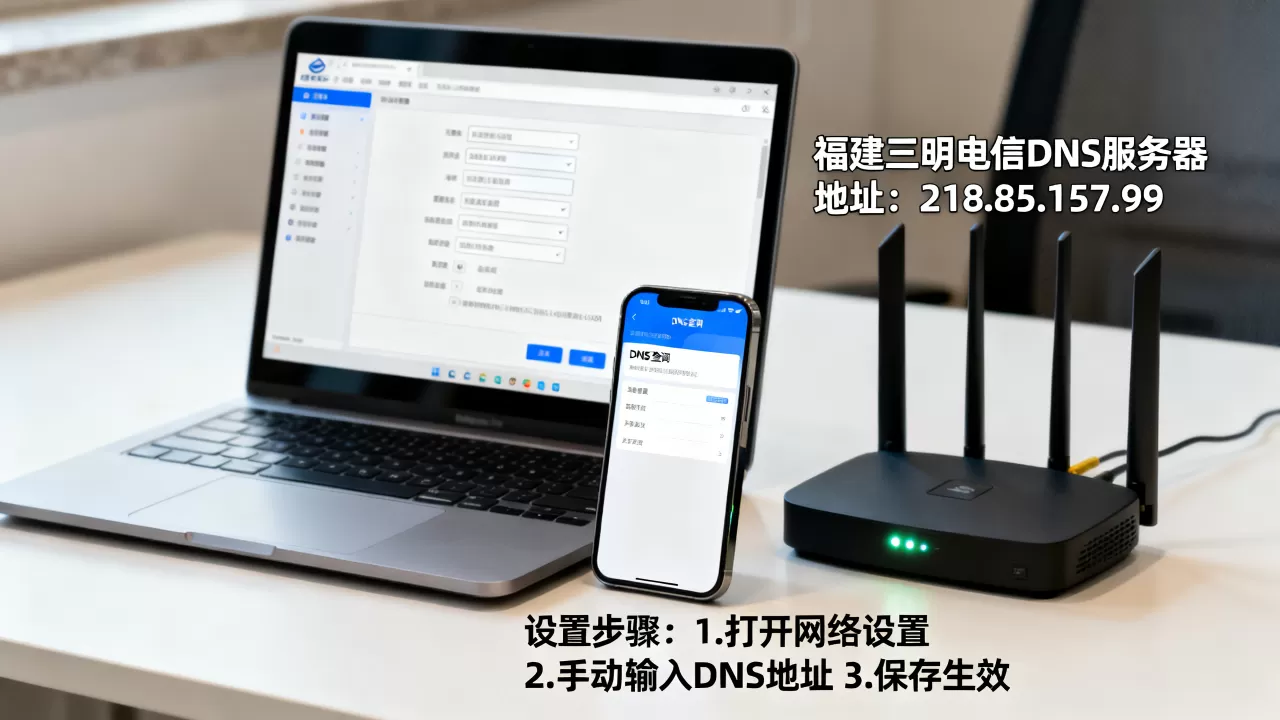 福建三明电信DNS服务器地址是多少,怎么设置网速最快 福建三明电信DNS服务器地址是多少,怎么设置网速最快
