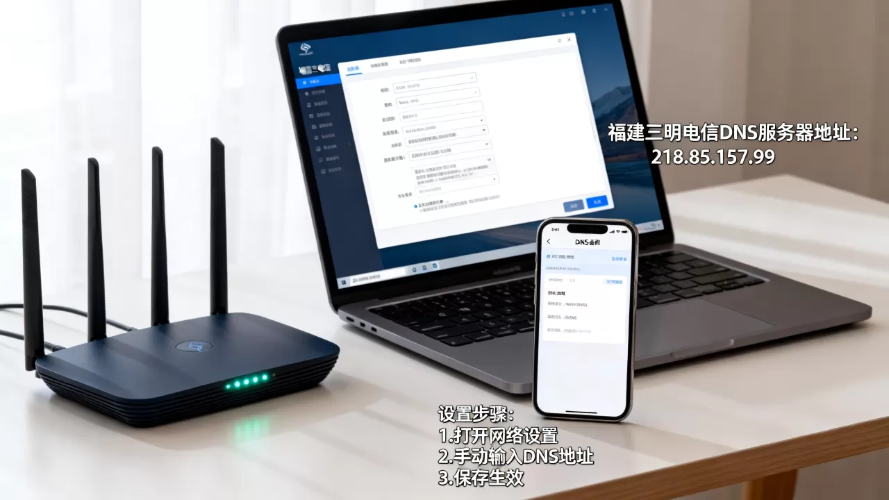 福建三明电信DNS服务器地址是多少,怎么设置网速最快 福建三明电信DNS服务器地址是多少,怎么设置网速最快