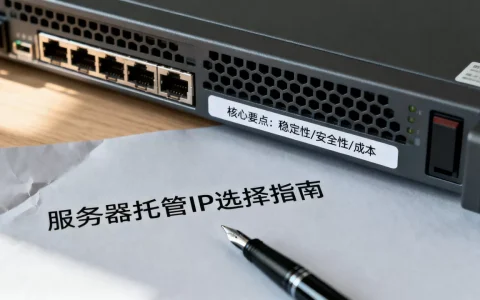 服务器托管的IP地址如何选择？，哪个好？