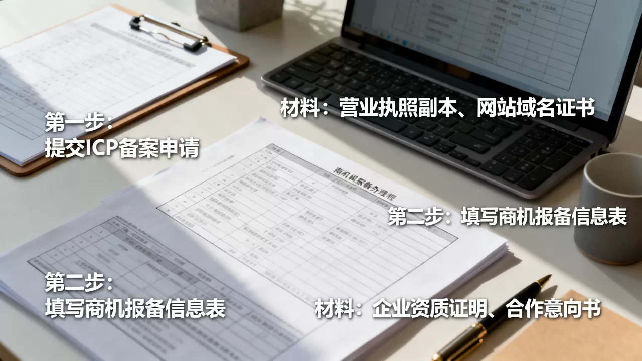 ICP报备和商机报备的办理流程是什么?,需要准备哪些材料? ICP报备和商机报备的办理流程是什么?,需要准备哪些材料?