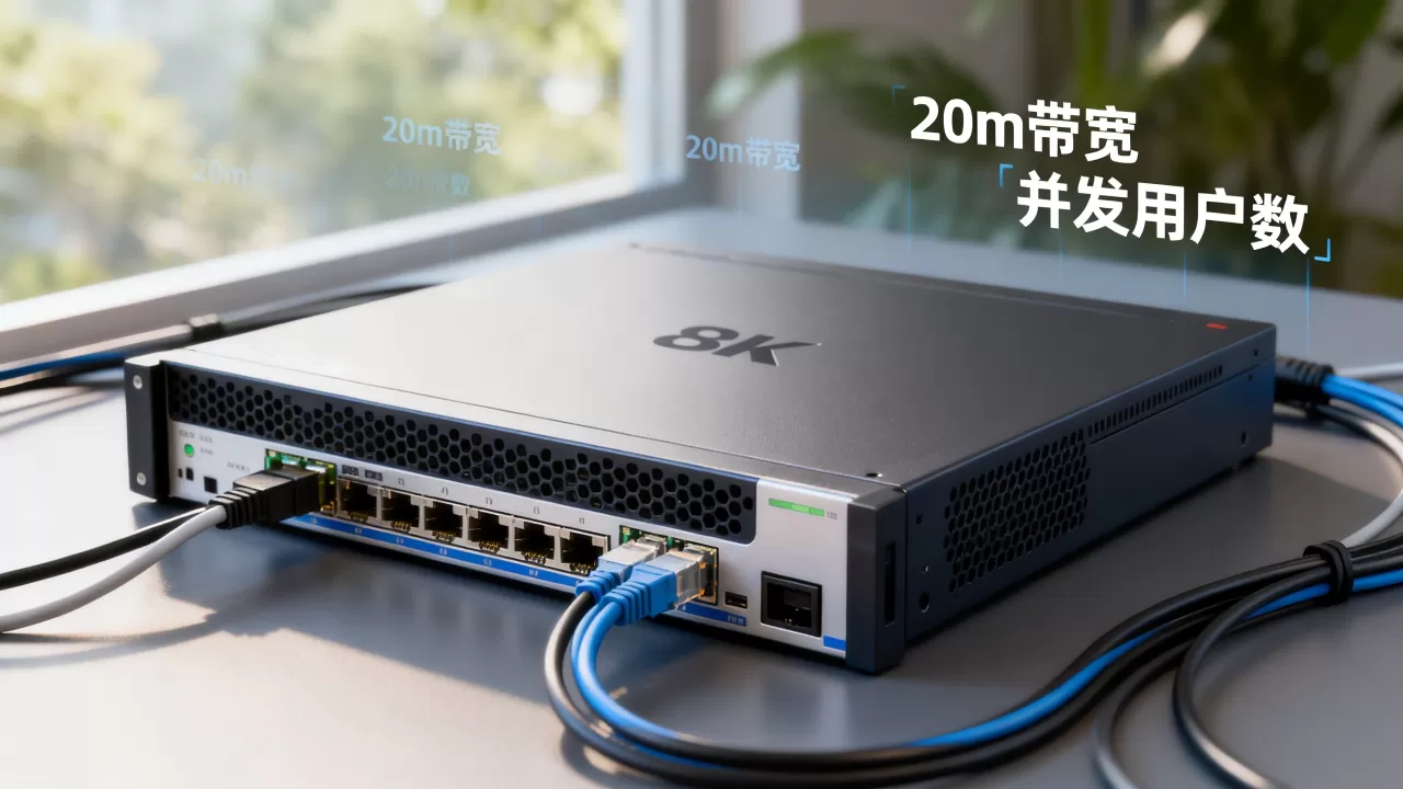 服务器20m带宽能同时多少人在线 服务器20m带宽能同时多少人在线