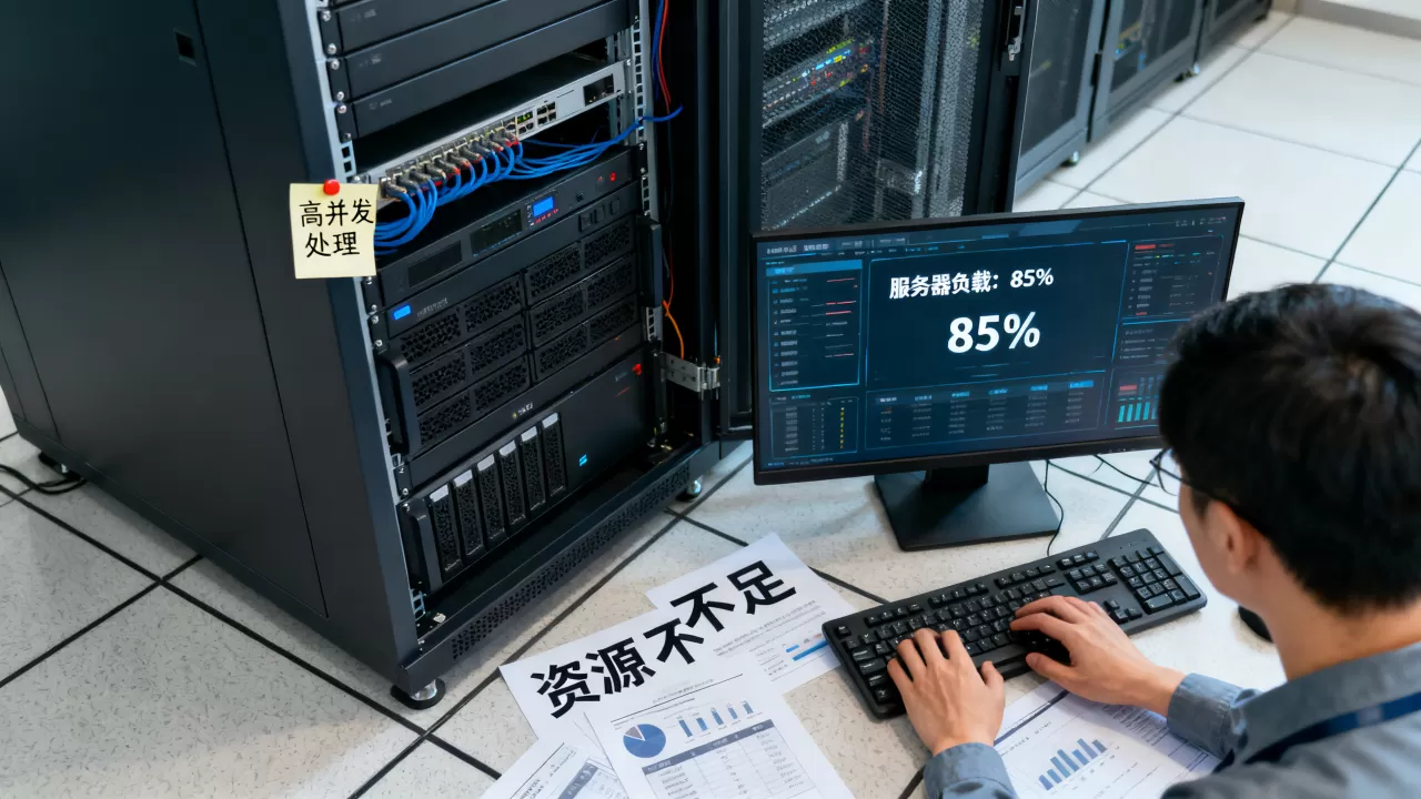 服务器过载了如何快速解决?,常见原因有哪些? 服务器过载了如何快速解决?,常见原因有哪些?