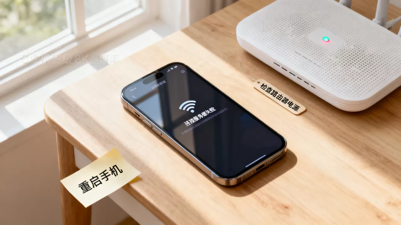 手机WiFi连上却没有网络?,连接服务器失败怎么办? 手机WiFi连上却没有网络?,连接服务器失败怎么办?