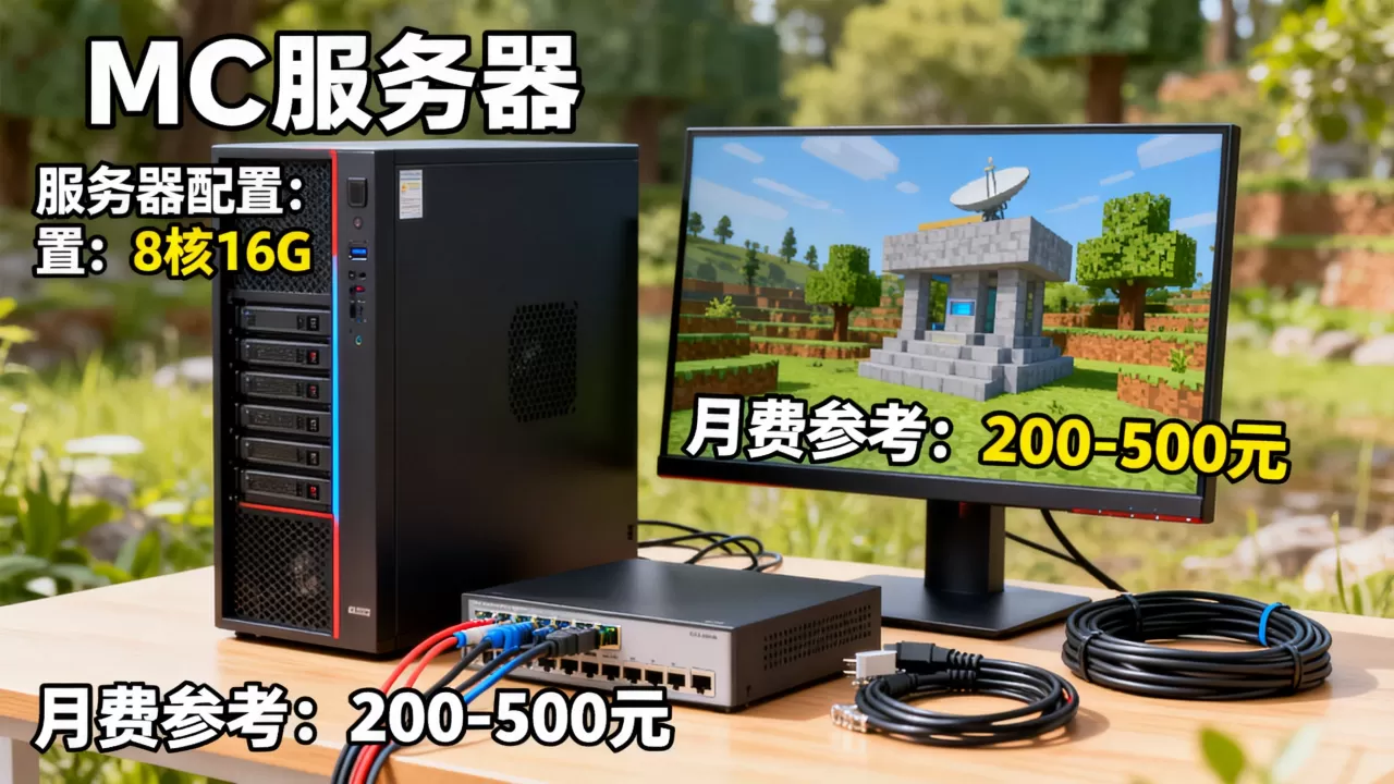 MC开一个自用的服务器要多少钱?,怎么选划算? MC开一个自用的服务器要多少钱?,怎么选划算?