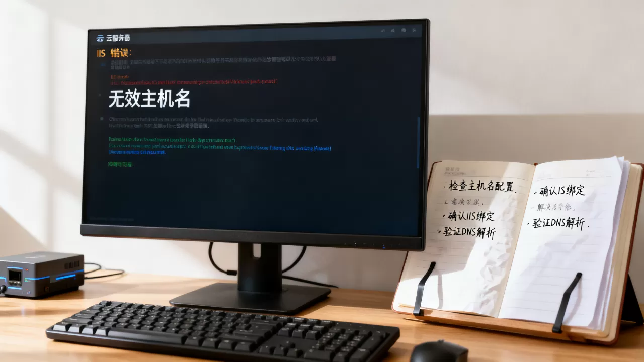云服务器IIS站点提示错误请求无效主机名怎么办,怎么解决 云服务器IIS站点提示错误请求无效主机名怎么办,怎么解决