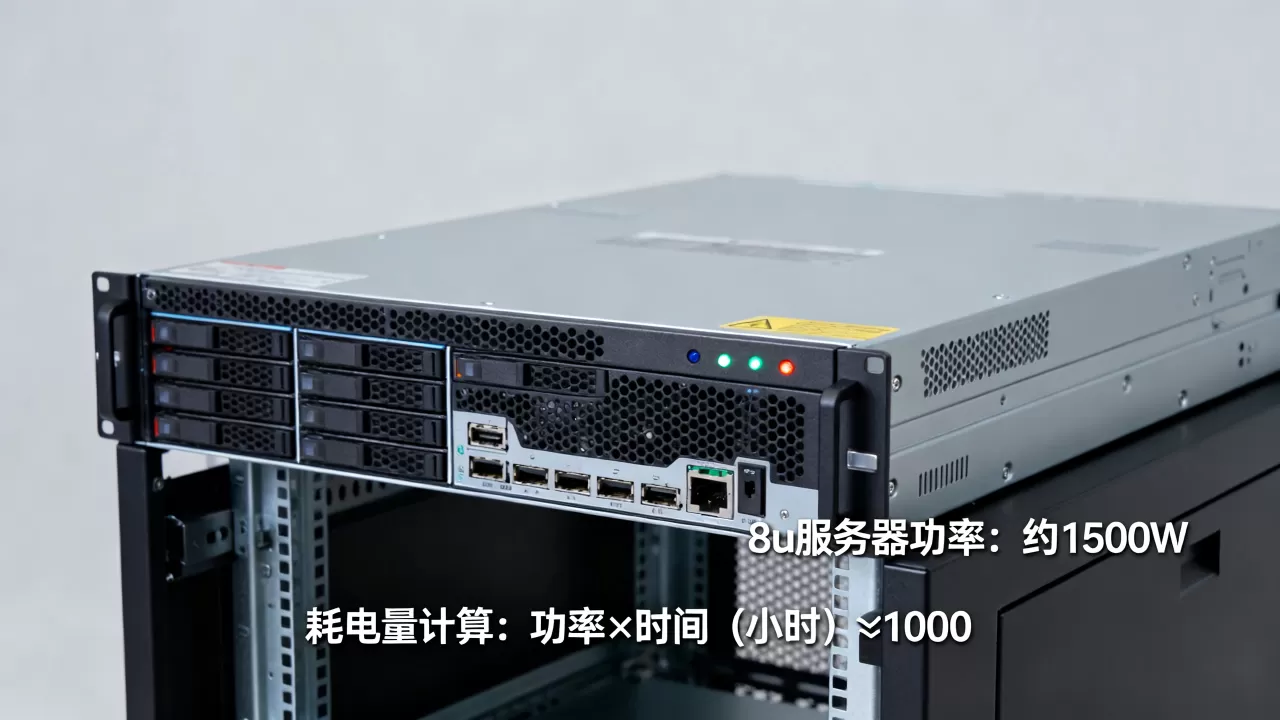 一台8u服务器的功率是多少w,怎么计算耗电量? 一台8u服务器的功率是多少w,怎么计算耗电量?