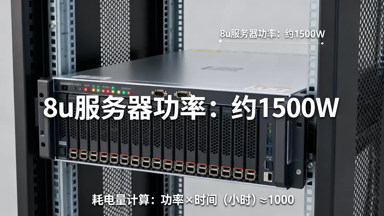一台8u服务器的功率是多少w,怎么计算耗电量? 一台8u服务器的功率是多少w,怎么计算耗电量?