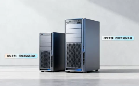服务器分为虚拟主机是什么意思，与独立主机有什么区别？
