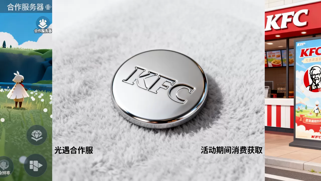 KFC徽章按钮哪些服务器才有光遇,怎么获取? KFC徽章按钮哪些服务器才有光遇,怎么获取?