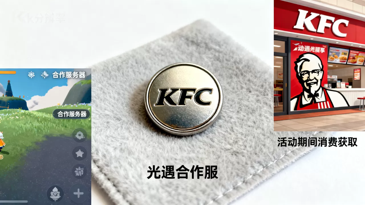KFC徽章按钮哪些服务器才有光遇,怎么获取? KFC徽章按钮哪些服务器才有光遇,怎么获取?