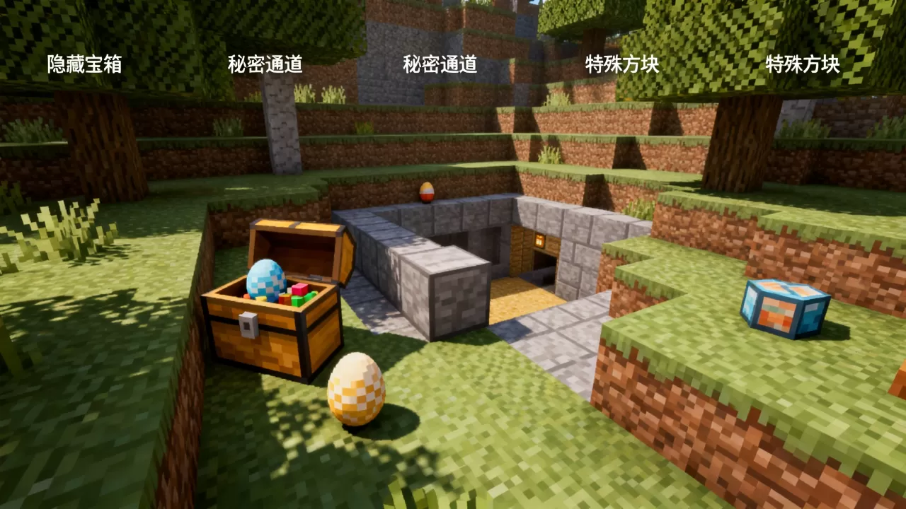 我的世界ec服务器有哪些彩蛋呢,怎么触发 我的世界ec服务器有哪些彩蛋呢,怎么触发