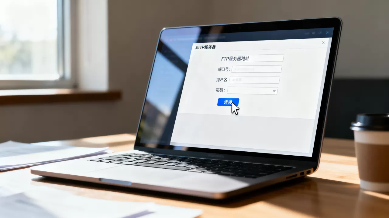 FTP的服务器连接如何保存?,怎么设置? FTP的服务器连接如何保存?,怎么设置?