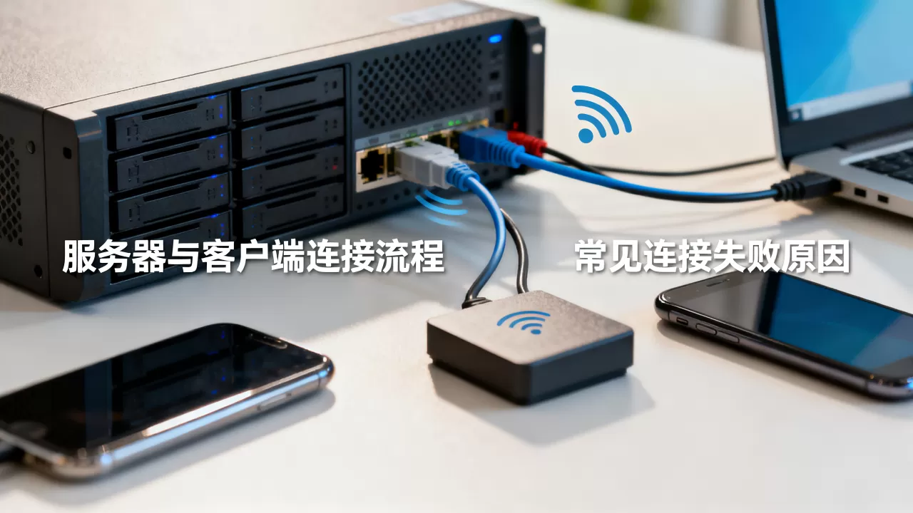服务器与客户端如何建立连接,连接不上是什么原因? 服务器与客户端如何建立连接,连接不上是什么原因?