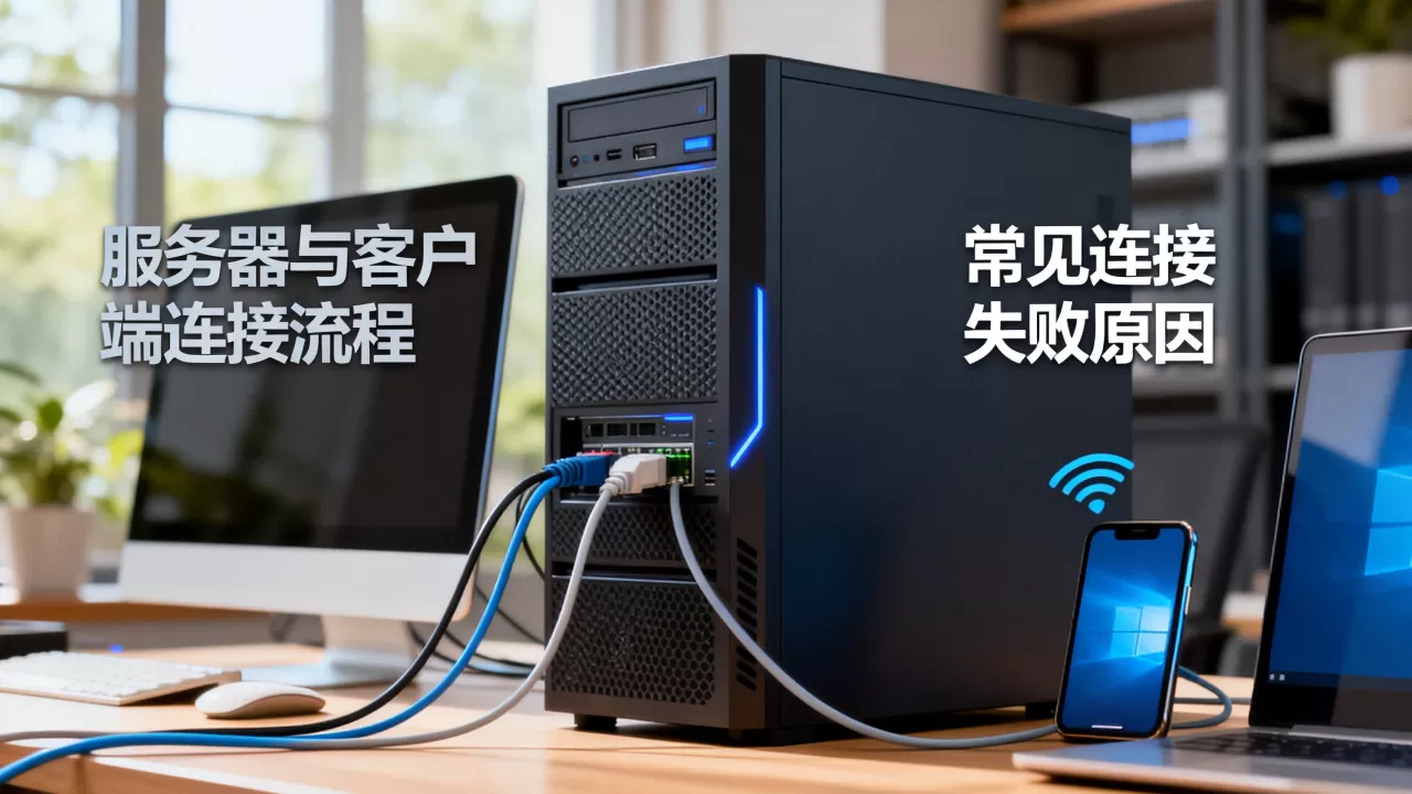 服务器与客户端如何建立连接,连接不上是什么原因? 服务器与客户端如何建立连接,连接不上是什么原因?