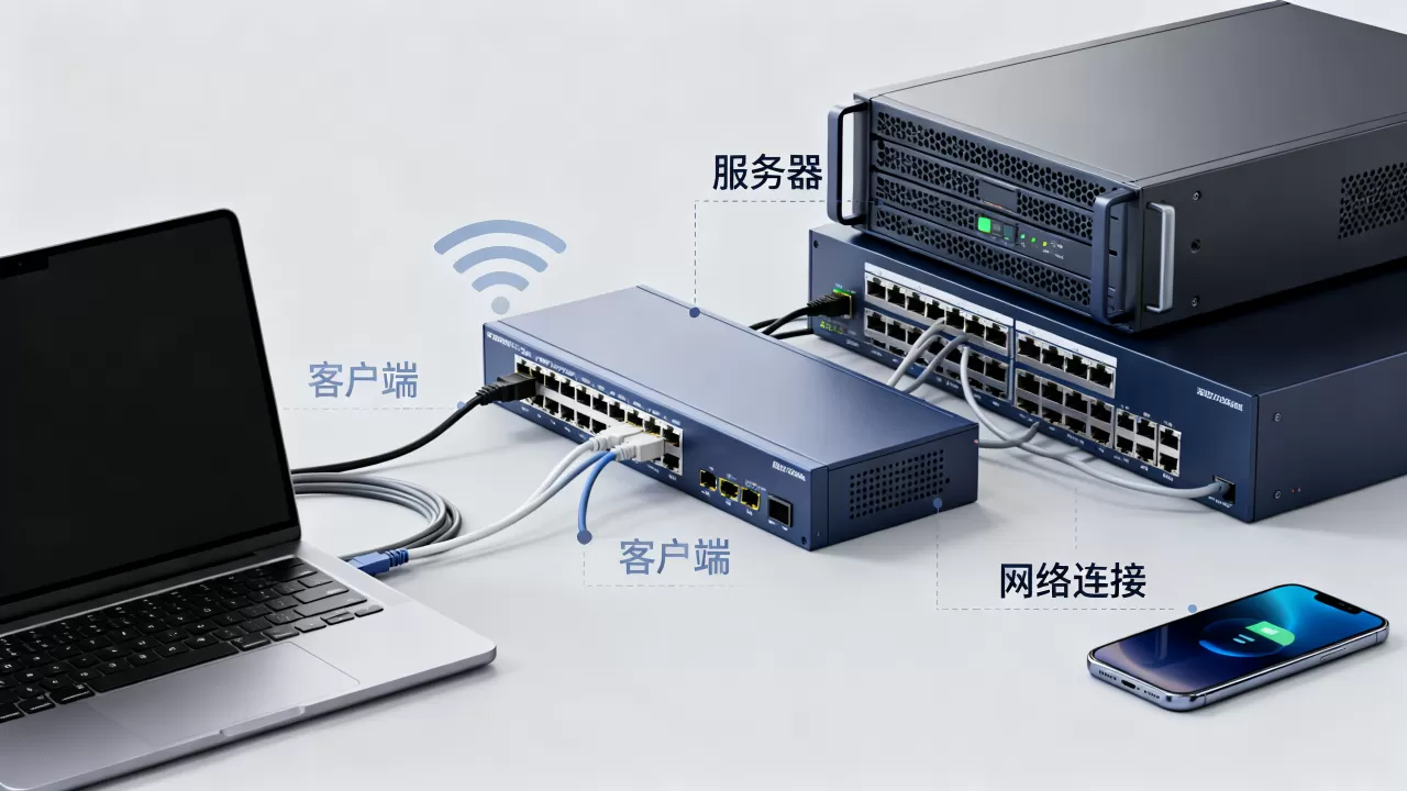 服务器与客户端关系图怎么理解?, 服务器和客户端有哪些区别? 服务器与客户端关系图怎么理解?, 服务器和客户端有哪些区别?