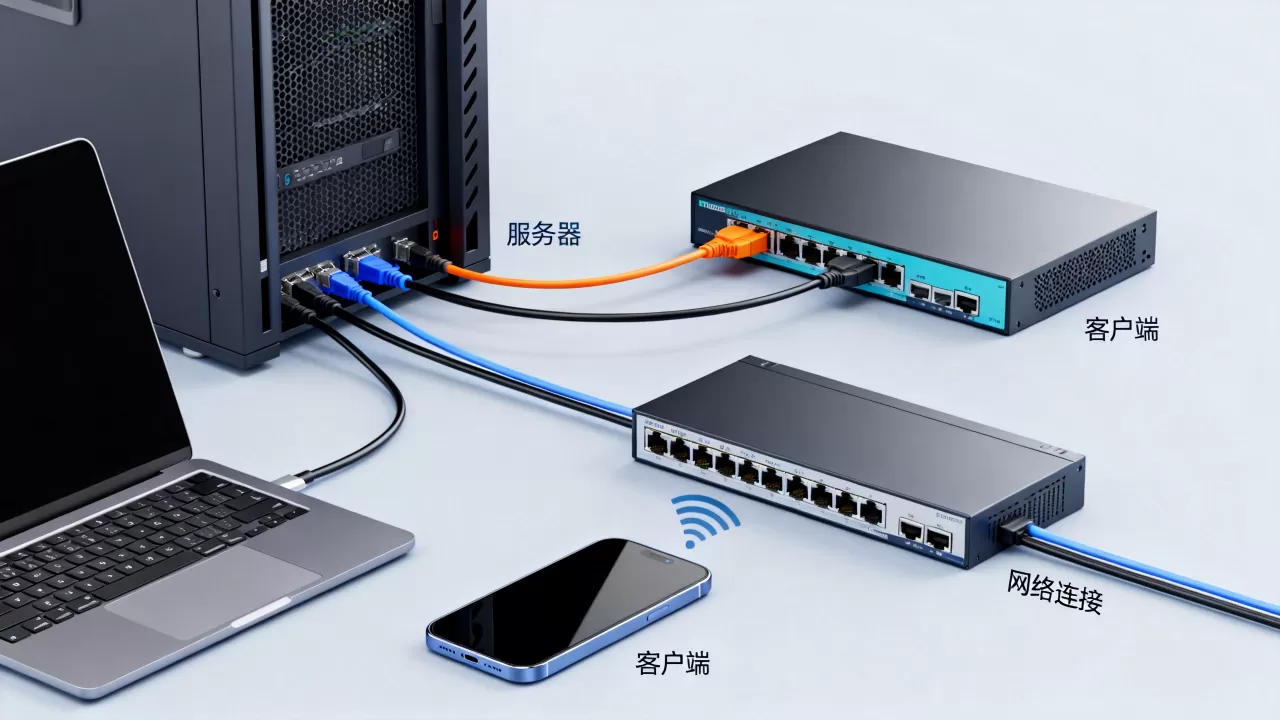 服务器与客户端关系图怎么理解?, 服务器和客户端有哪些区别? 服务器与客户端关系图怎么理解?, 服务器和客户端有哪些区别?