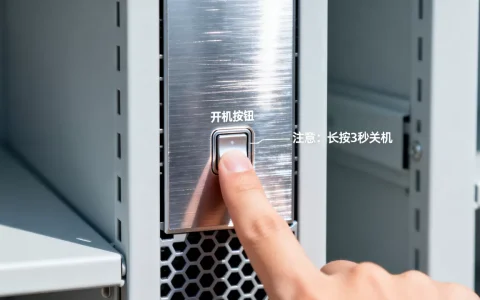 服务器主机开关机按钮怎么用，有哪些注意事项
