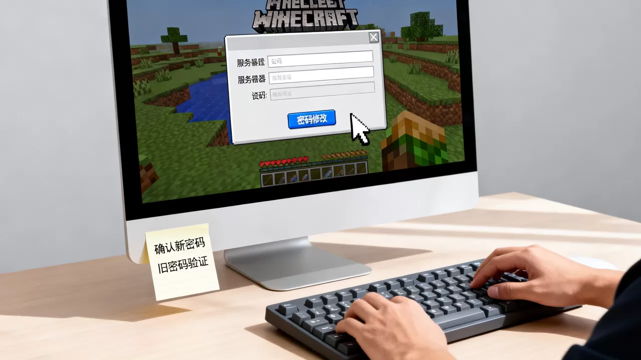 我的世界服务器id怎么改密码?为什么改不了? 我的世界服务器id怎么改密码?为什么改不了?