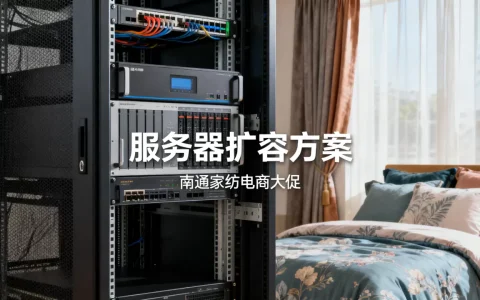 南通家纺电商大促前，服务器租用怎么扩容，扩容方案有哪些？