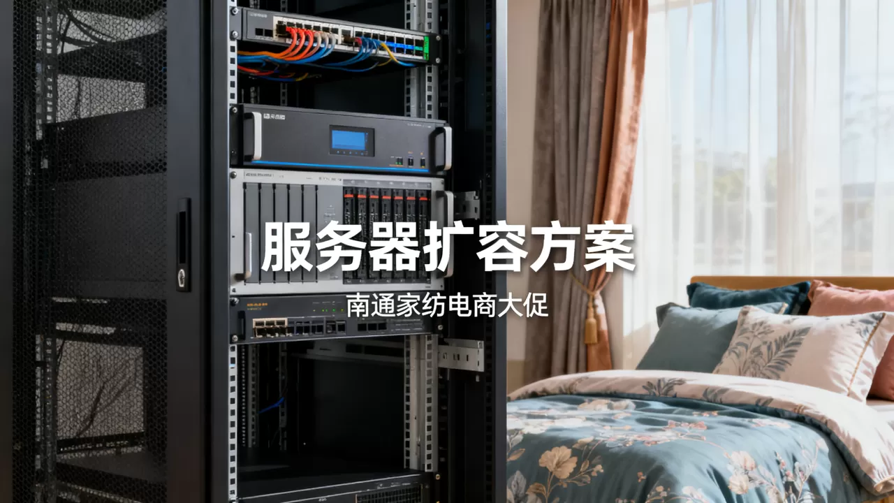 南通家纺电商大促前,服务器租用怎么扩容,扩容方案有哪些? 南通家纺电商大促前,服务器租用怎么扩容,扩容方案有哪些?