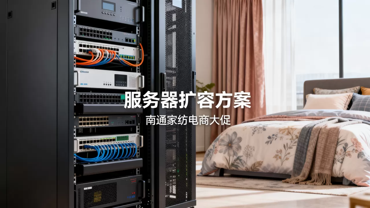 南通家纺电商大促前,服务器租用怎么扩容,扩容方案有哪些? 南通家纺电商大促前,服务器租用怎么扩容,扩容方案有哪些?