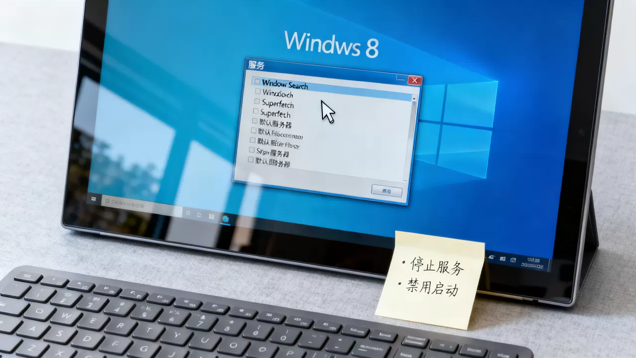 Win8必须停止哪些默认服务器,如何优化系统性能? Win8必须停止哪些默认服务器,如何优化系统性能?