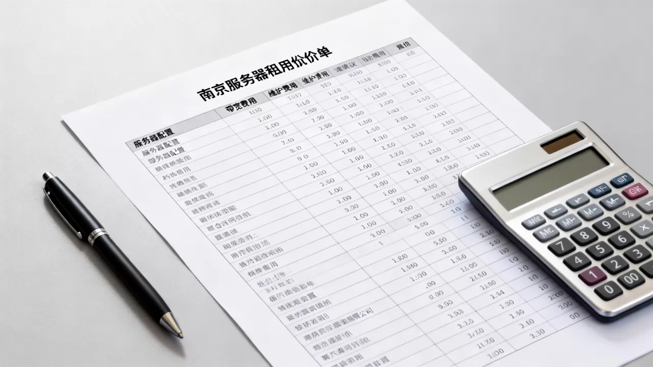 拿到南京服务器租用报价单后,逐项看哪些费用,怎么选 拿到南京服务器租用报价单后,逐项看哪些费用,怎么选