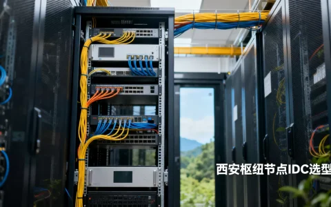 西安枢纽节点定位下IDC选型如何考量？，选型注意事项有哪些？