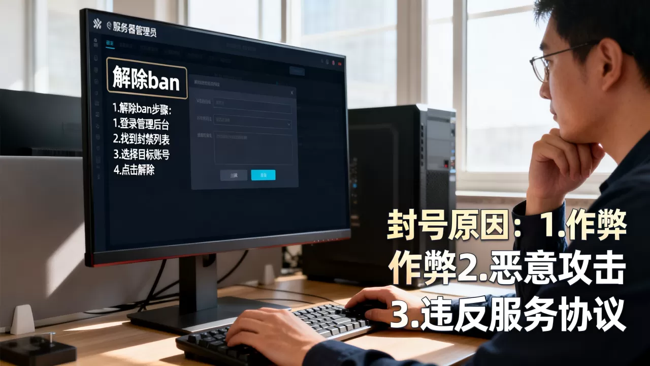 幻兽帕鲁服务器管理员怎么解除ban,为什么会被封号? 幻兽帕鲁服务器管理员怎么解除ban,为什么会被封号?