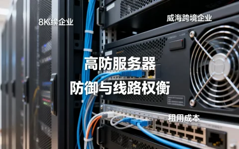 威海跨境企业高防服务器怎么权衡防御与线路？，高防服务器租用多少钱一年