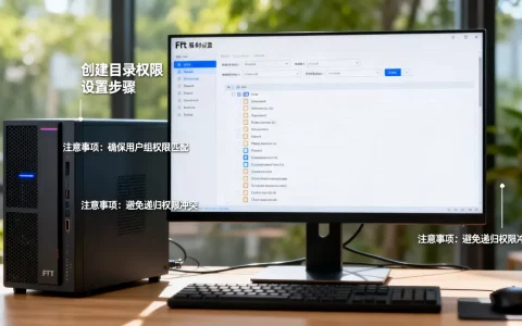 ftp服务器创建目录权限怎么设置，有哪些注意事项？
