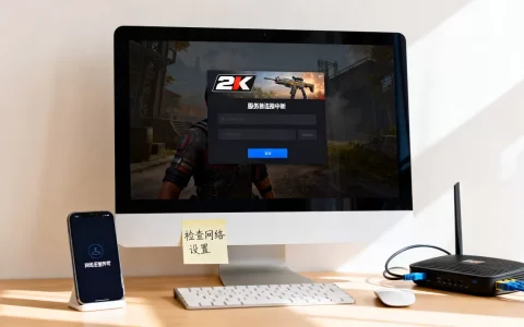 玩2K服务器中断登不进去是什么原因，怎么解决