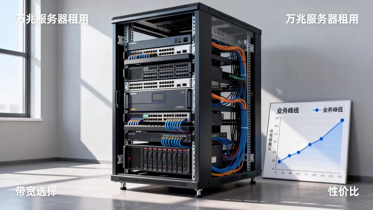 成都万兆服务器租用带宽按业务峰值怎么选,哪家性价比高 成都万兆服务器租用带宽按业务峰值怎么选,哪家性价比高