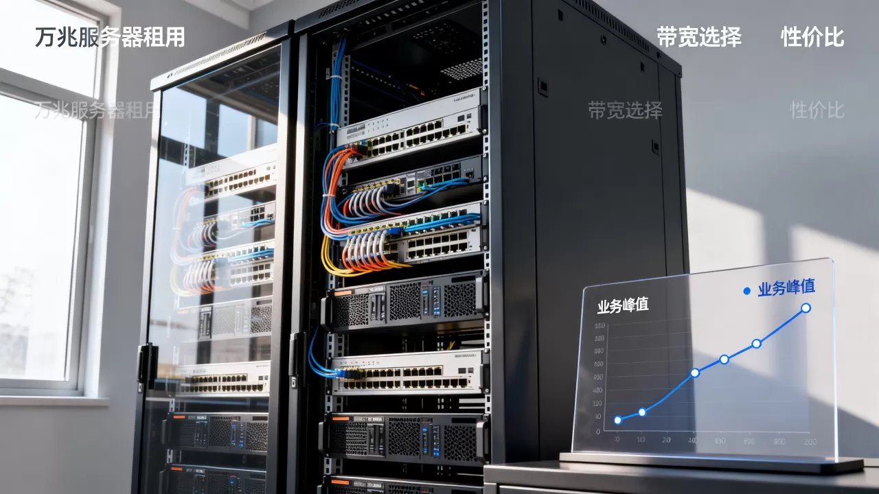 成都万兆服务器租用带宽按业务峰值怎么选,哪家性价比高 成都万兆服务器租用带宽按业务峰值怎么选,哪家性价比高