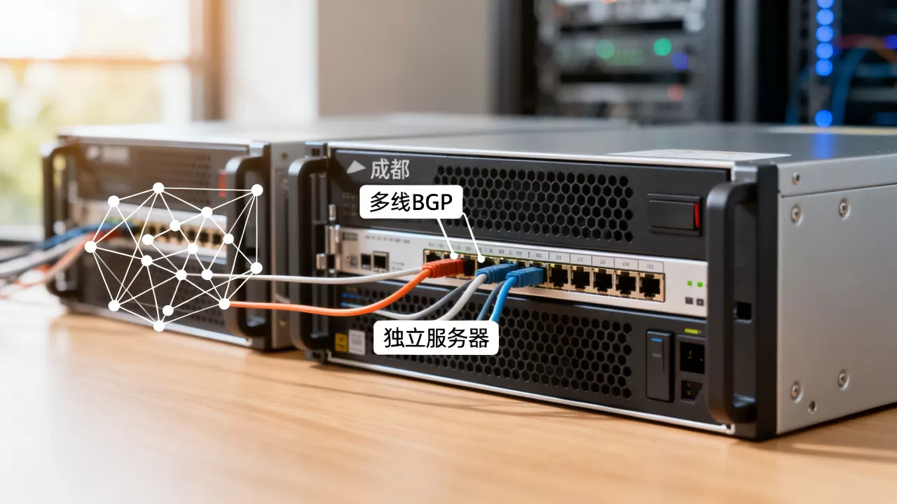 成都独立服务器租用,为什么必须选多线BGP?,怎么选? 成都独立服务器租用,为什么必须选多线BGP?,怎么选?
