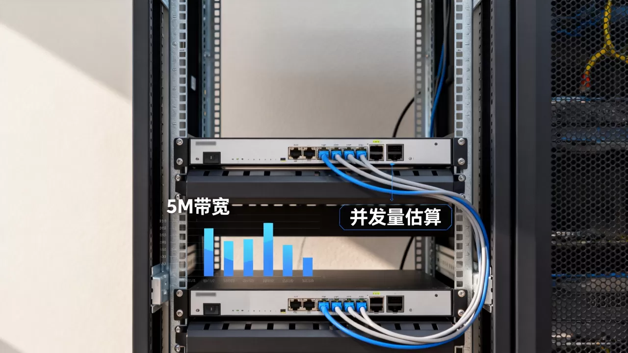 服务器5M带宽能承受多少人同时访问?, 并发量怎么估算? 服务器5M带宽能承受多少人同时访问?, 并发量怎么估算?