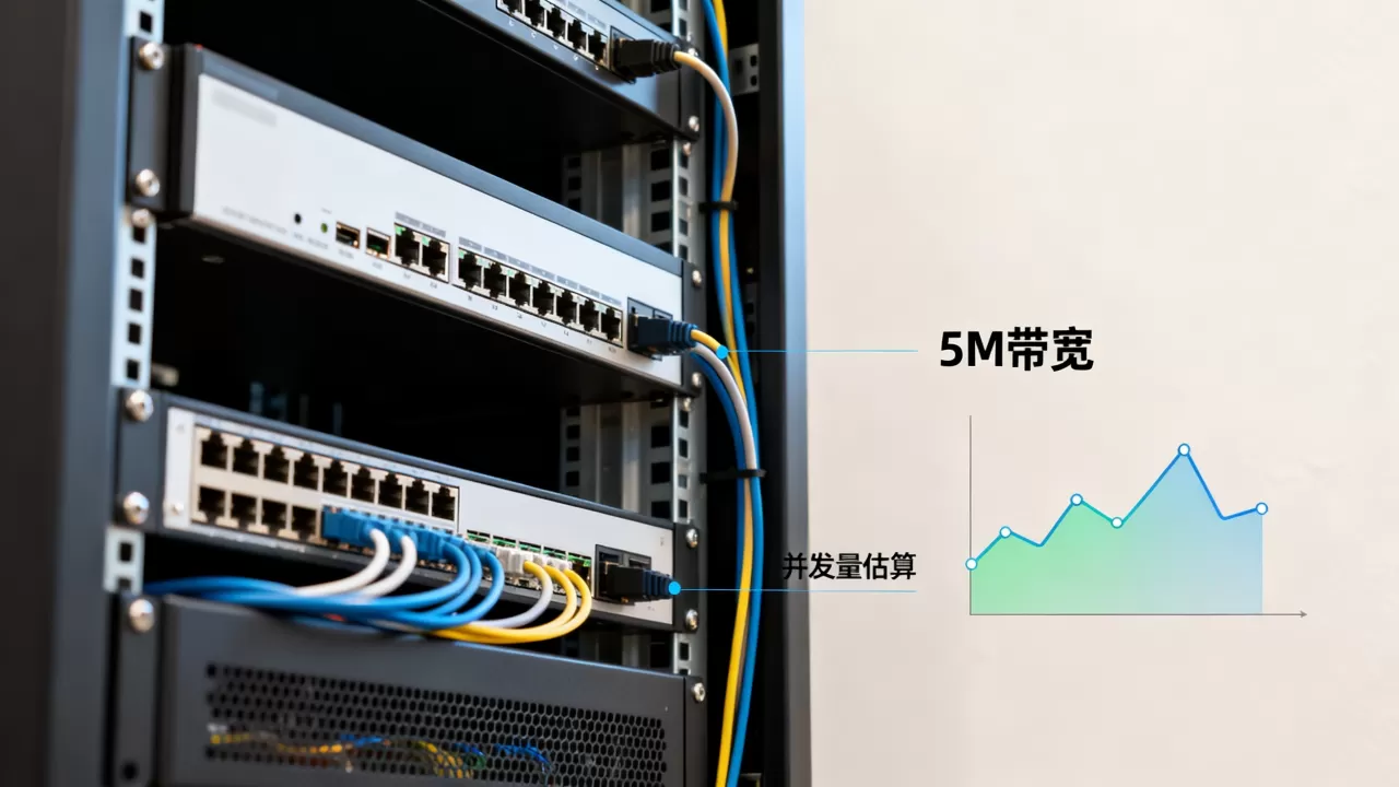 服务器5M带宽能承受多少人同时访问?, 并发量怎么估算? 服务器5M带宽能承受多少人同时访问?, 并发量怎么估算?