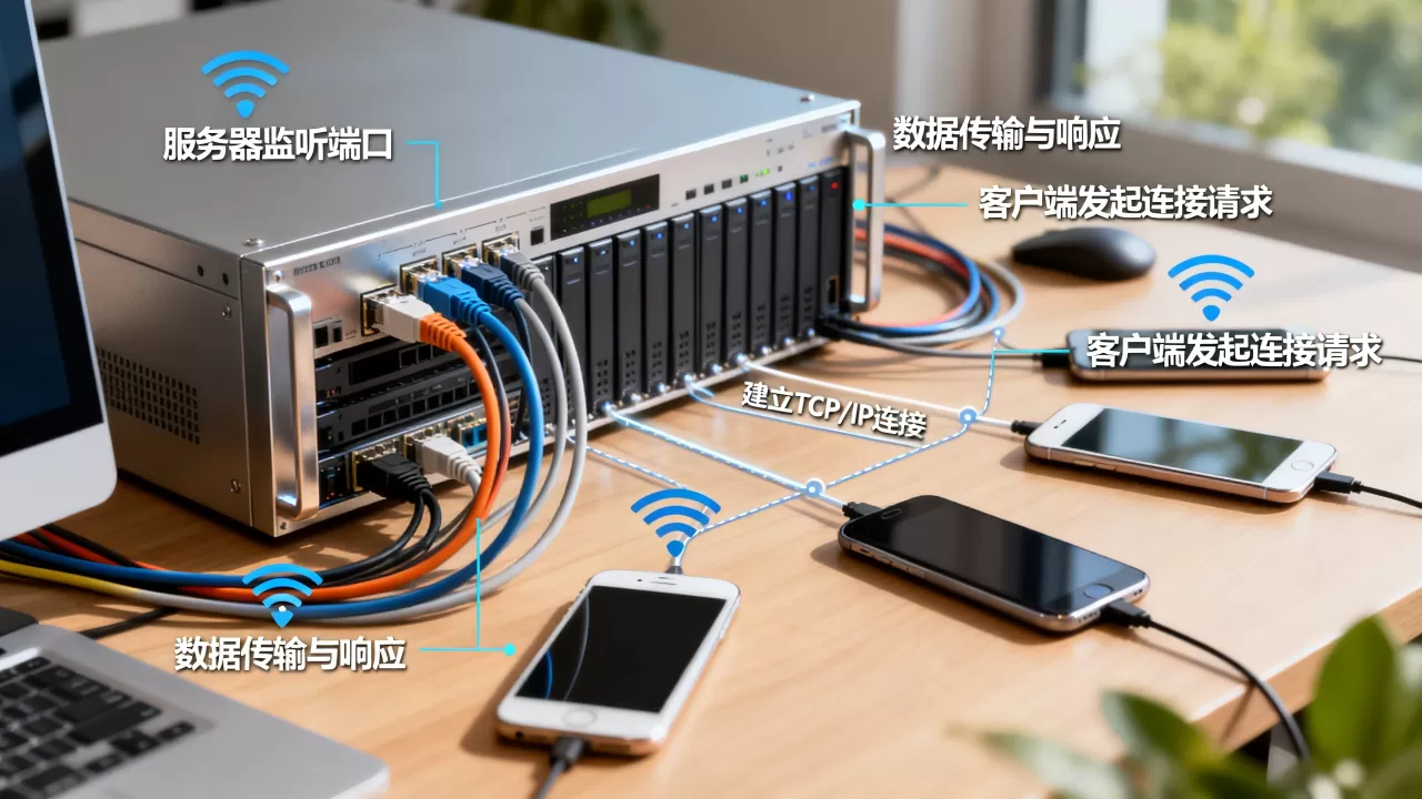 服务器与多个客户端如何通信,实现方法有哪些? 服务器与多个客户端如何通信,实现方法有哪些?