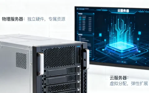 成都物理服务器和云服务器的区别与取舍是什么，如何选择？