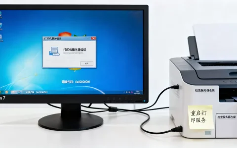 win7中的打印机服务器错误怎么办，是什么原因