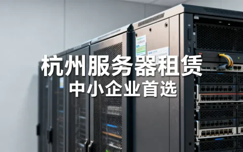 杭州中小企业租服务器哪里最省钱，哪家好？