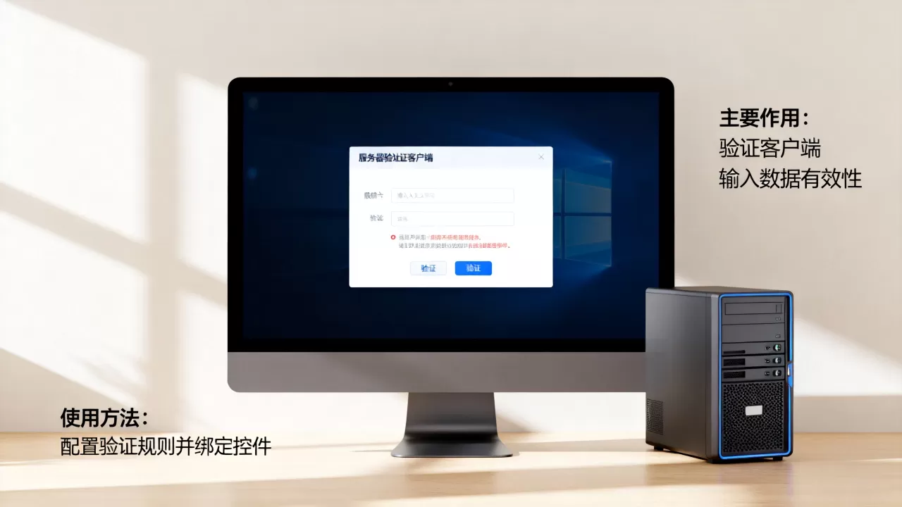 服务器验证控件客户端的主要作用是什么?,怎么用? 服务器验证控件客户端的主要作用是什么?,怎么用?