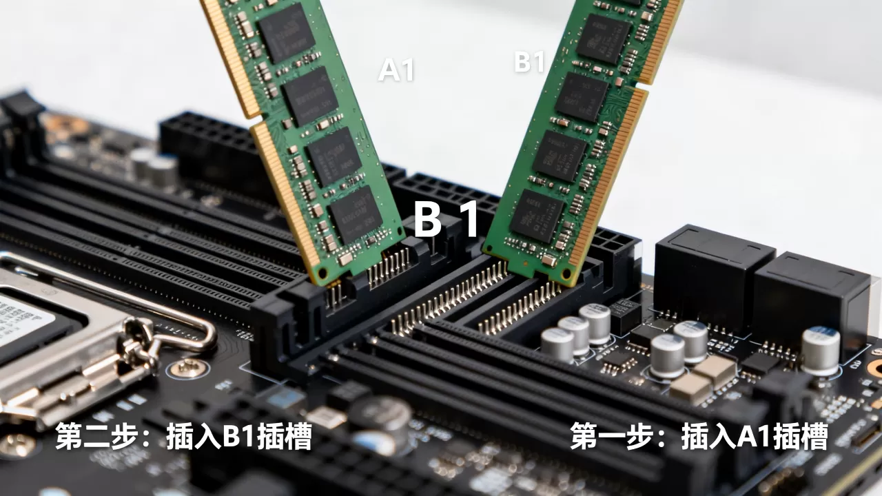 服务器内存A1和B1怎么插,内存条安装顺序? 服务器内存A1和B1怎么插,内存条安装顺序?