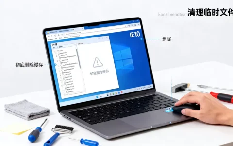 IE10临时文件缓存怎么清理，如何彻底删除？