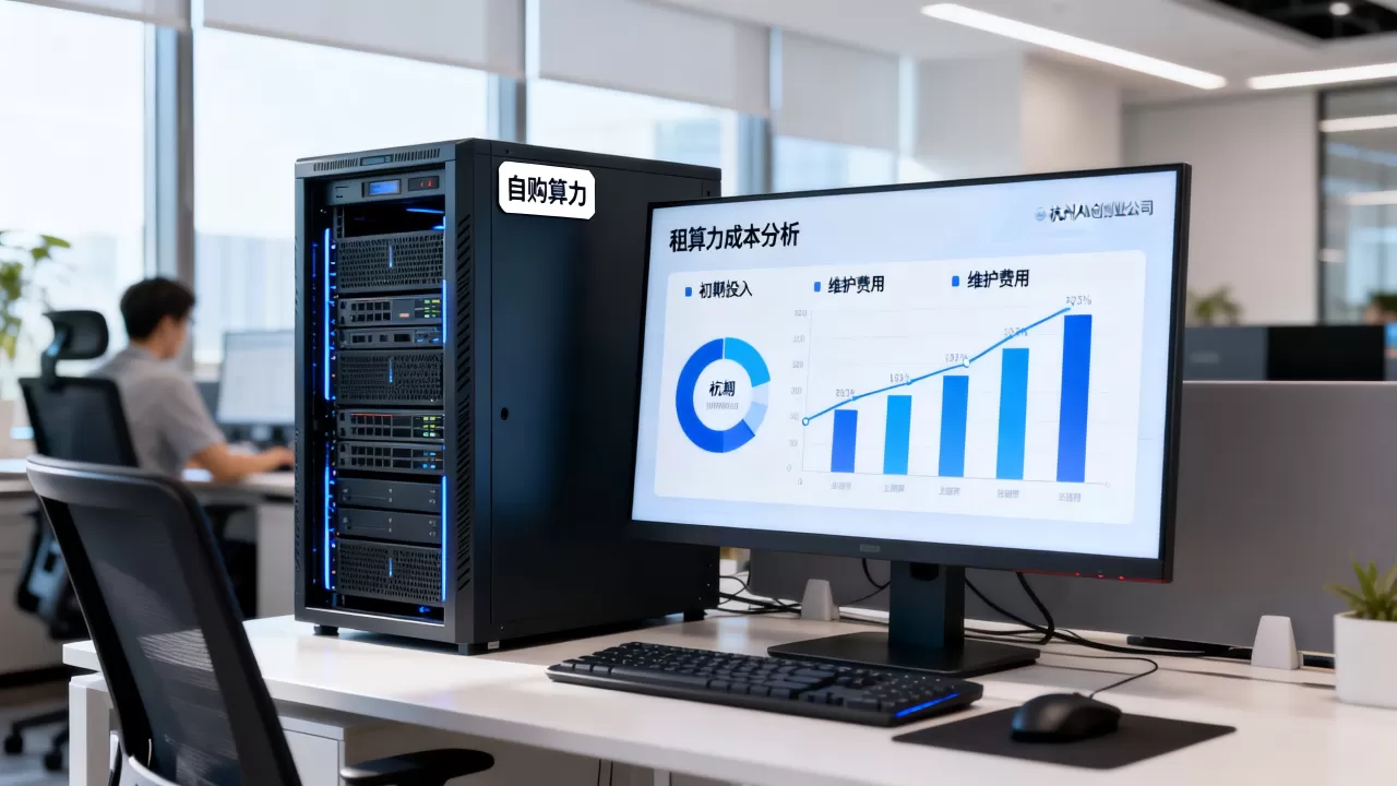 杭州AI创业公司该自购算力还是租算力,哪个更划算? 杭州AI创业公司该自购算力还是租算力,哪个更划算?