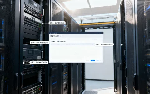 服务器上怎么查看WAS节点，具体步骤是什么