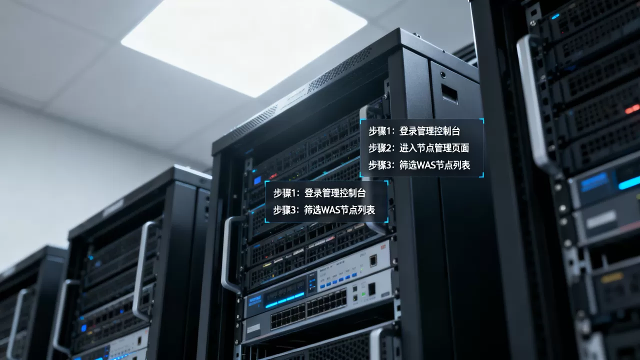 服务器上怎么查看WAS节点,具体步骤是什么 服务器上怎么查看WAS节点,具体步骤是什么