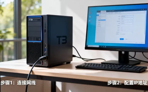 T3服务器怎么采集另一台电脑？，详细步骤是什么？