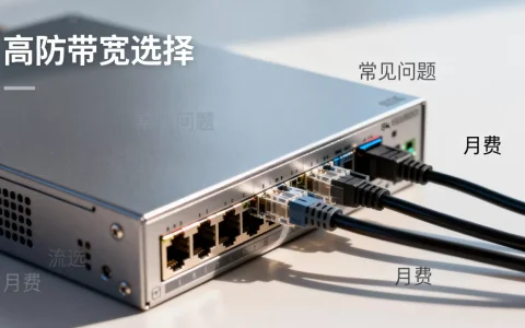 杭州高防带宽选择常见问题有哪些，多少钱一个月？